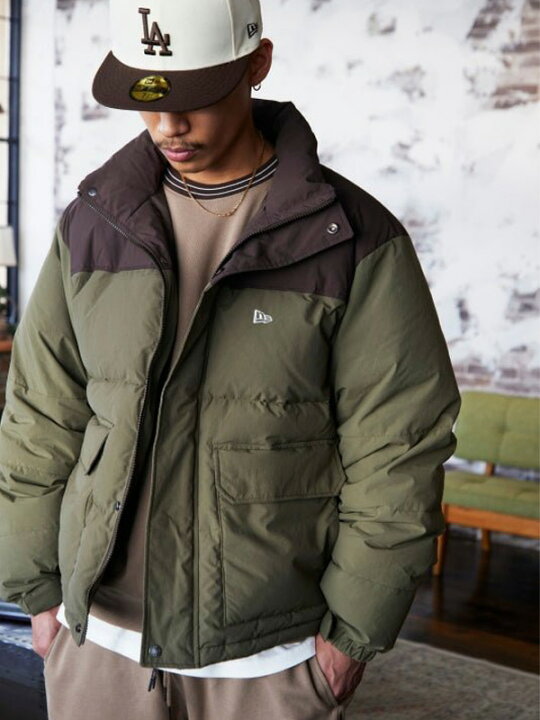楽天市場】ニューエラ ダウンジャケット NEW ERA Down Jacket リップス  