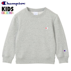 `sI LbY N[lbNXEFbgVc CHAMPION KIDS XEFbg g[i[ j̎q ̎q q   lC uh Ki CREW NECK SWEAT  Rbg 100%  q