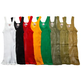 ペンディーン 網シャツ PENDEEN The Original English Mesh Vest ( STRING VEST ) アミシャツ メッシュベスト タンクトップ ユニセックス 編みシャツ 全8色 M-XL