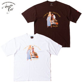 アカプルコゴールド Tシャツ ACAPULCO GOLD ELVIRA Tee 半袖 グラフィックTシャツ メンズ レディース 6.5オンス ヘビーウェイト クラシックデザイン ストリート 夏 メンズ レディース おしゃれ ファッション プレゼント ギフト AG25SS004