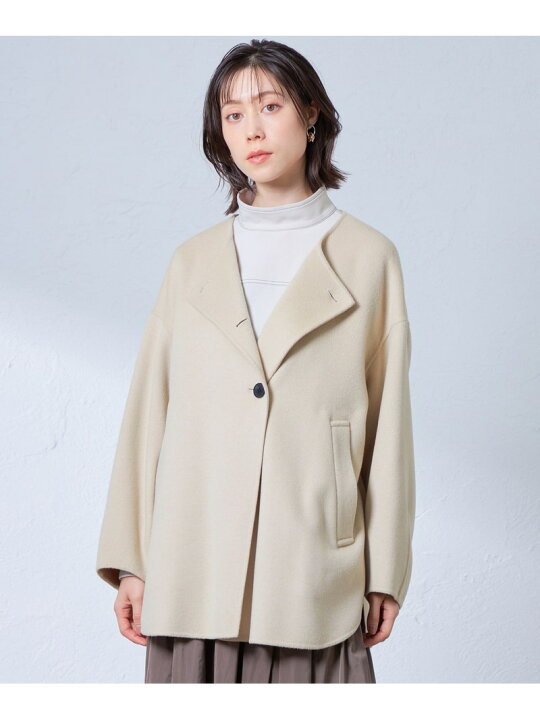 楽天市場】【SALE／46%OFF】【イチオシ】ウールリバートッパーコート  