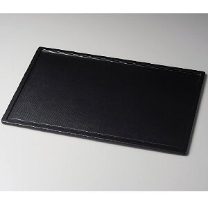 越前漆器 越前塗り 布貼りランチョンマット (黒)