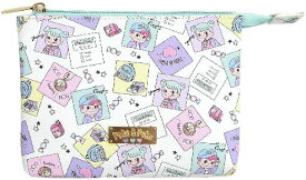 Peko&Poko Wポーチ ポーチ ペコちゃん 小物入れ ペコアンドポコ 二層式ポーチ ポコちゃん 化粧ポーチ