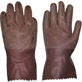 【10双セット販売】DUNLOP(ダンロップ)天然ゴム作業用手袋　New　R-1 ブラウン