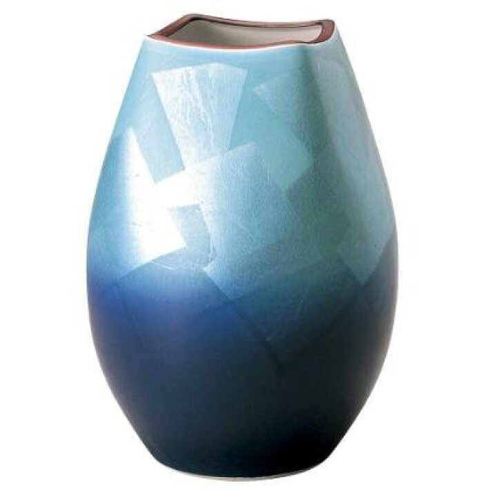楽天市場】九谷焼 宗秀窯 釉裏銀彩 花瓶 サイズ：24cm : 虹八-Kohya-