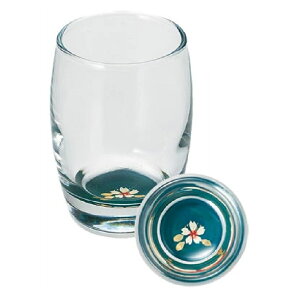 越前漆器 越前塗り 桜 ぐいのみペア (青)