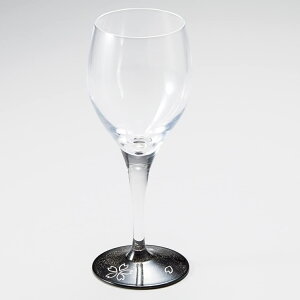 越前漆器 越前塗り 桜散らし ワイングラス (黒)