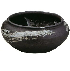 信楽焼 刷毛目水鉢 (13号)