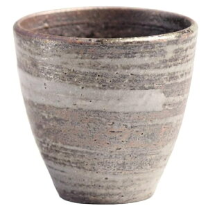 信楽焼 湯呑 (渦潮)