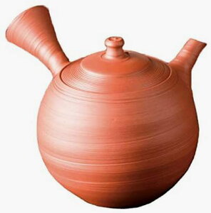 常滑焼急須 匠 村越風月 丸形筋引き急須 容量:約310cc【受注生産 納期数日から3ヶ月】