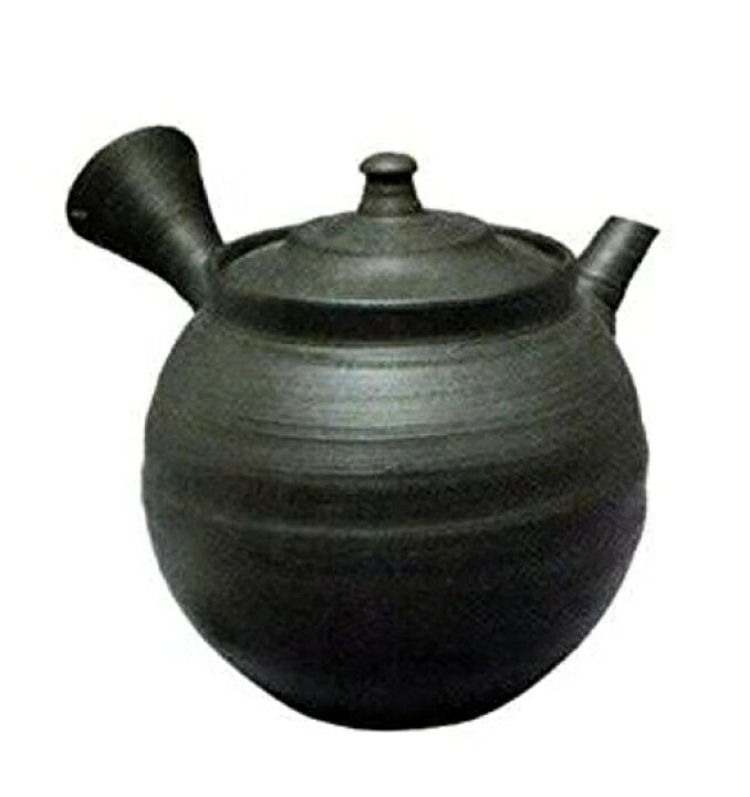 楽天市場】常滑焼 村越風月 陶茶こし急須 黒窯変筋引き 約250ml 木箱入 
