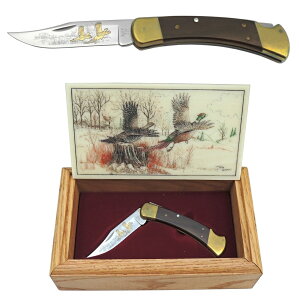 バックナイフ BUCK 110E1 フィーザント フォールディングハンター