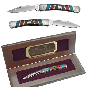 バックナイフ BUCK 704Y イエローホース コヨーテ