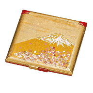 山中漆器 山中塗 ミニコンパクト (富士雅桜)
