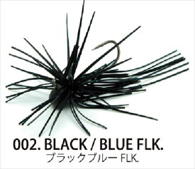 レイドジャパン エグダマ Type-LEVEL 1.5g ブラックブルーFLK