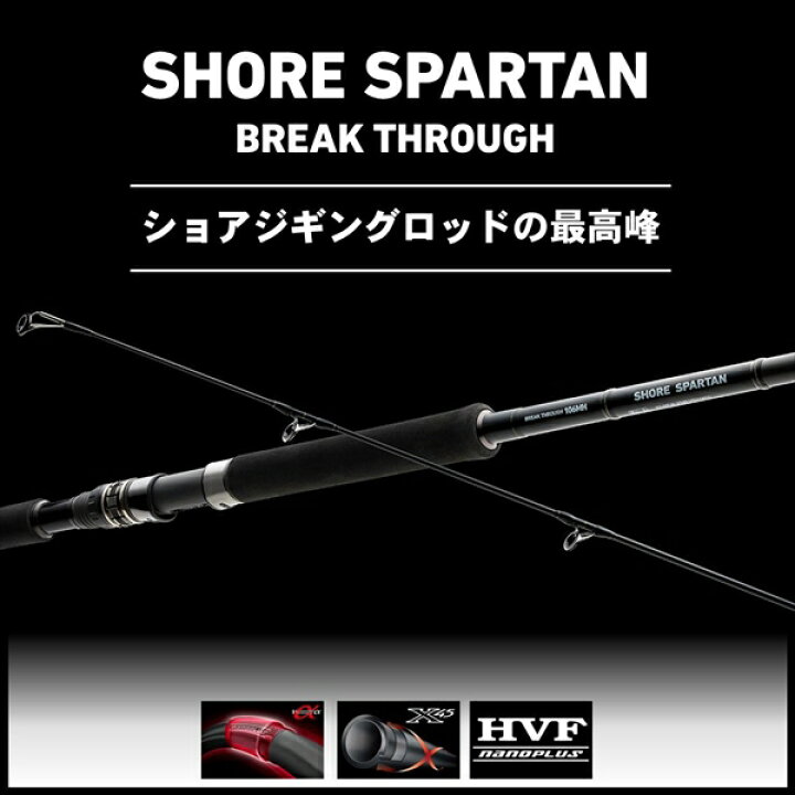楽天市場】ﾀﾞｲﾜ ｼｮｱｽﾊﾟﾙﾀﾝ ﾌﾞﾚｲｸｽﾙｰ 99XH(ｽﾋﾟﾆﾝｸﾞ 2ﾋﾟｰｽ) : 釣具の 