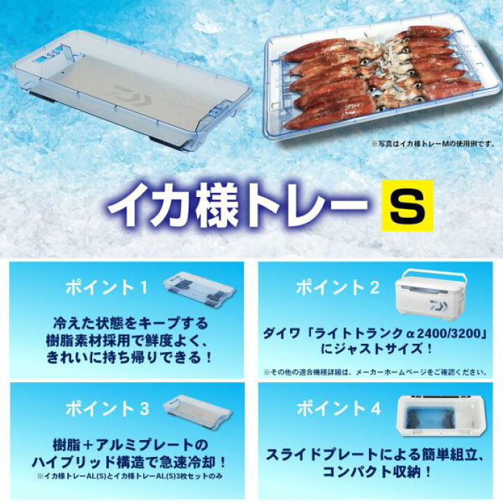 楽天市場】ダイワ イカ様トレー(S) : 釣具のキャスティング 楽天市場店