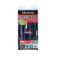 【ネコポス対象品】ダイワ　快適イカ仕掛けミラー11S　SS　8本直結