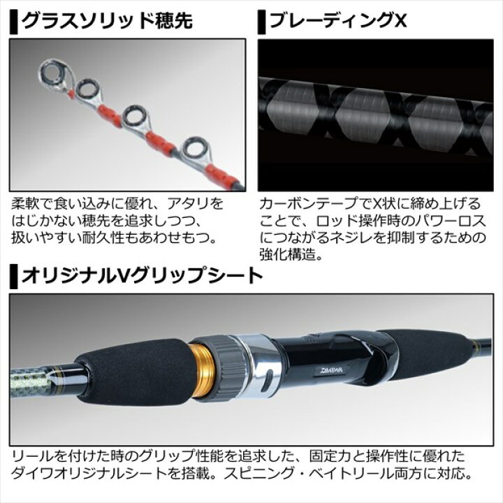 楽天市場】ダイワ アナゴ X 120・R 2021モデル : 釣具のキャスティング 