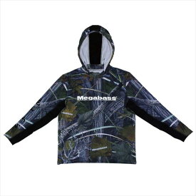 メガバス　GAME HOODIE(ゲームフーディ) REAL CAMO(リアルカモ）Lサイズ