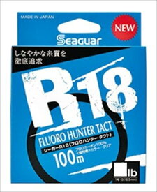 クレハ ライン シーガーR18フロロハンターTACT(タクト) 100m 14Lb/3.5号