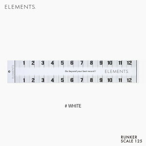 �G�������c RUNKER SCALE 125 #WHITE