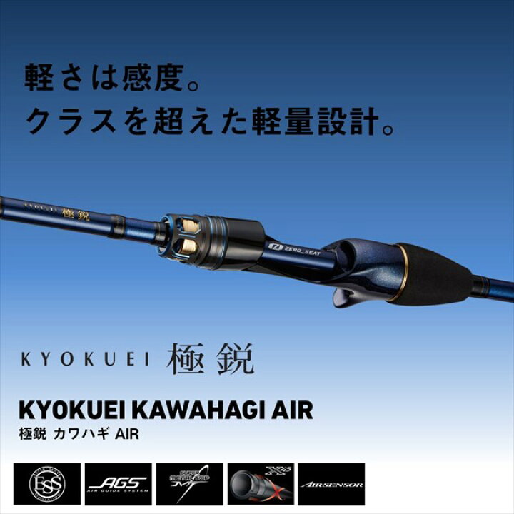 楽天市場】ダイワ カワハギ竿 極鋭カワハギAIR SF : 釣具の 