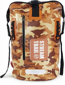 【特価】ストリームトレイル タックルバッグ ドライタンク 25L CAMO ORANGE