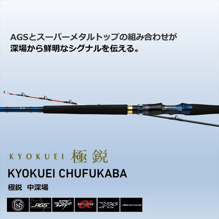 楽天市場】ダイワ 船大物竿 極鋭中深場 H-205 : 釣具のキャスティング 
