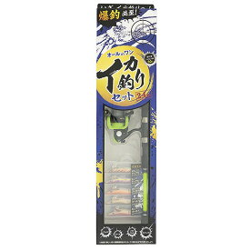 キャスティングオリジナル オールINワン イカ釣りセット 2.4M
