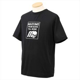 mazume マズメ ウェア MZAP-679 mazumeプライムフレックスTシャツ ロゴ ブラック M