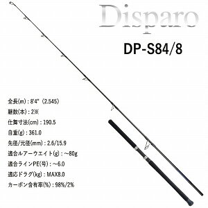[jX ItVAbh Disparo fBXp[ DP-S84/8 (XsjO obgWCg)