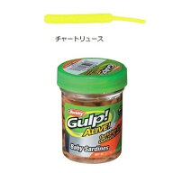 バークレイ（Berkley）　ガルプ！　アライブ！　ベビーサーディン2インチ　チャートリュース
