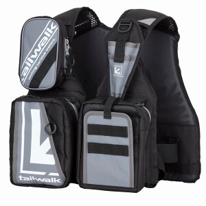 eCEH[N CtWPbg tailwalk SHORE GAME VEST (VAQ[xXg) GRY