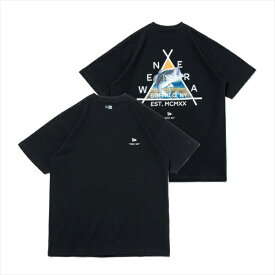 ニューエラジャパン ウェア 半袖 コットン Tシャツ Angler Collection ブラックバス ブラック M