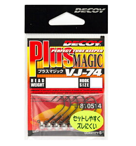 �y�l�R�|�X�Ώەi�z�f�R�C(DECOY) �v���X�}�W�b�N VJ-74 Plus Magic 3-1/32(0.9g)5�{����