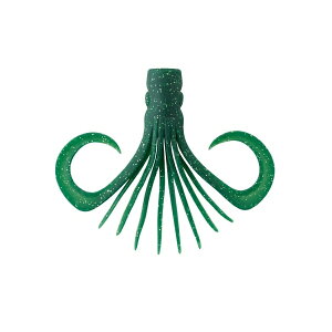 ジャッカル タイラバ 鯛ラバ ビンビンスイッチ マスク SS グリーンシルバーフレーク