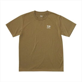 ダイワ ウェア DE-8625 ショートスリーブ スモールロゴTシャツ アッシュモカ M