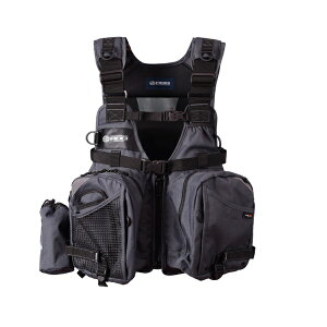 双進 ライフジャケット 7693 RBB エクストリームタイドゲームベスト チャコール