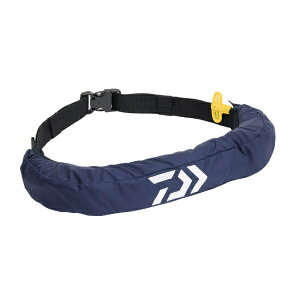 ダイワ ライフジャケット DF-2724 インフレータブルライフジャケット (ウエストタイプ自動・手動膨脹式) ディープネイビー フリー