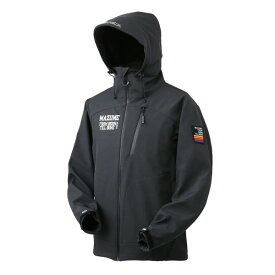 【特価】オレンジブルー 防寒服アウター MZFW-874 mazume ウインドカットジャケット インクブラック LL
