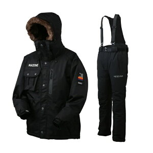 オレンジブルー 防寒服アウター MZFW-865 mazume CORE ALL WEATHER SUIT ブラック L