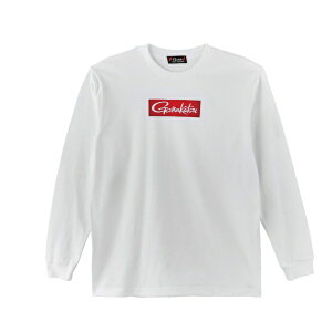 がまかつ ウェア GM3811 ロングスリーブTシャツ(ボックスロゴ) ホワイト LL