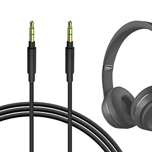 yzGeekria P[u ݊ I[fBIR[h r[coChN^[h Beats Studio Pro, Solo 4, Solo 3, Solo HD, Studio 3, Studio 2, Studio, Mixr, Pro wbhzP[uA2.5mm ɓK 1.2 m