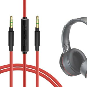 yzGeekria P[u ݊ I[fBIR[h Sony ULT WEAR WH-1000XM6 WH-1000XM5 WH-XB920N WH-XB910N wbhzP[uA3.5mm ɓK CC}CNƉʃRg[ 1.2 m