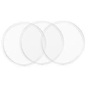 【送料無料】kwmobile 3x 滑り止め ジェルパッド - 両面接着 強力 シリコン パッド - スマホ ナビ 固定 ホルダー 壁 鏡 ガラス 窓 貼り付け に - ブラック 3枚入り