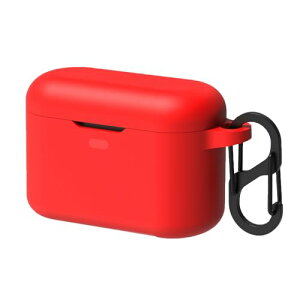 �y���������zGeekria �V���R�� �J�o�[ �݊��� �J�o�[ Beyerdynamics Free BYRD �Ή� True Wireless Earbuds �[�d�P�[�X�[�d�P�[�X�J�o�[ �O���J�o�[ �L�[�z���_�[�t�b�N�t�� �[�d�|�[�g�A�N�Z�X�\ (Red)