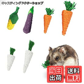 【送料無料】YFFSFDC 噛むおもちゃ ペット用 6個入り ハムスター チンチラ ウサギ 小動物 おやつ 運動不足解消 天然素材 ペット用品 天然 ストレス解消 大根のおもちゃ