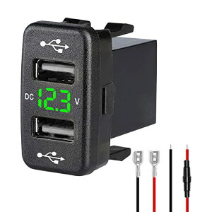 yzPalummag^Ԍnp d\Pbg USB|[g*2 USBڑʐMpl fW^ 12Vdvt S DIYCXg[ J[`[W[ X}z[d (40*22MM*)