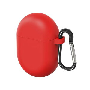 yzGeekria Silicone Jo[ O[O/Gooogle Pixel buds Pro ƌ݊̂ True Wireless Earbuds [dP[X Jo[ [d|[gɃANZX邽߂̃L[`F[ tbNt (Red)
